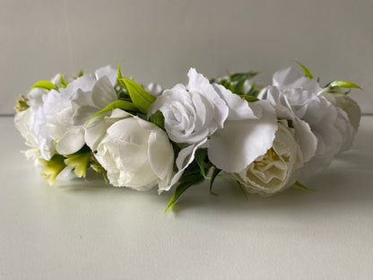 Ziedu vainadziņš balts, vidējs apjoms