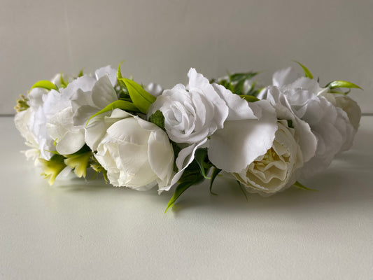 Ziedu vainadziņš balts, vidējs apjoms