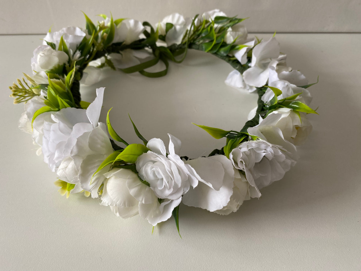 Ziedu vainadziņš balts, vidējs apjoms