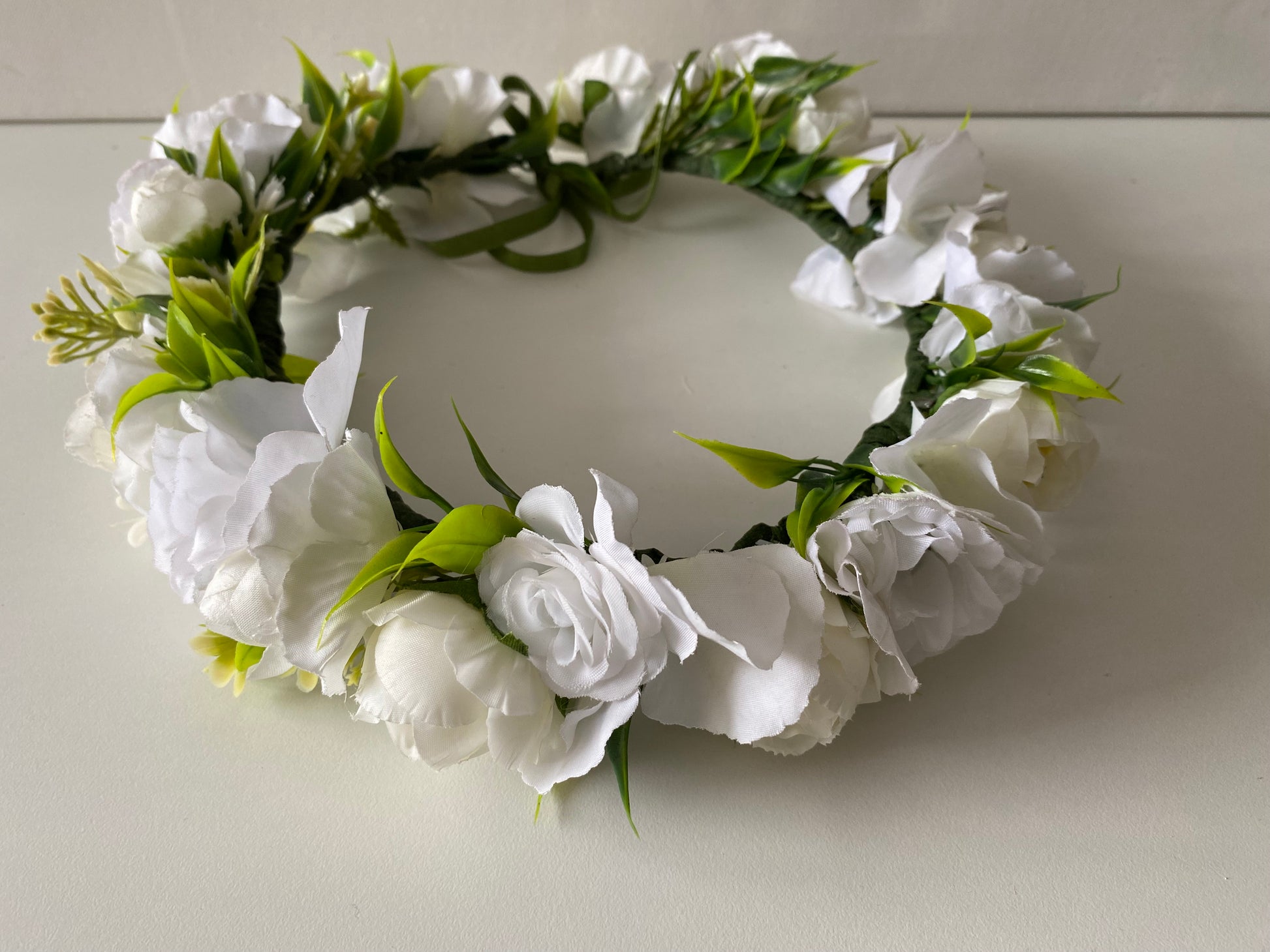 Ziedu vainadziņš balts, vidējs apjoms