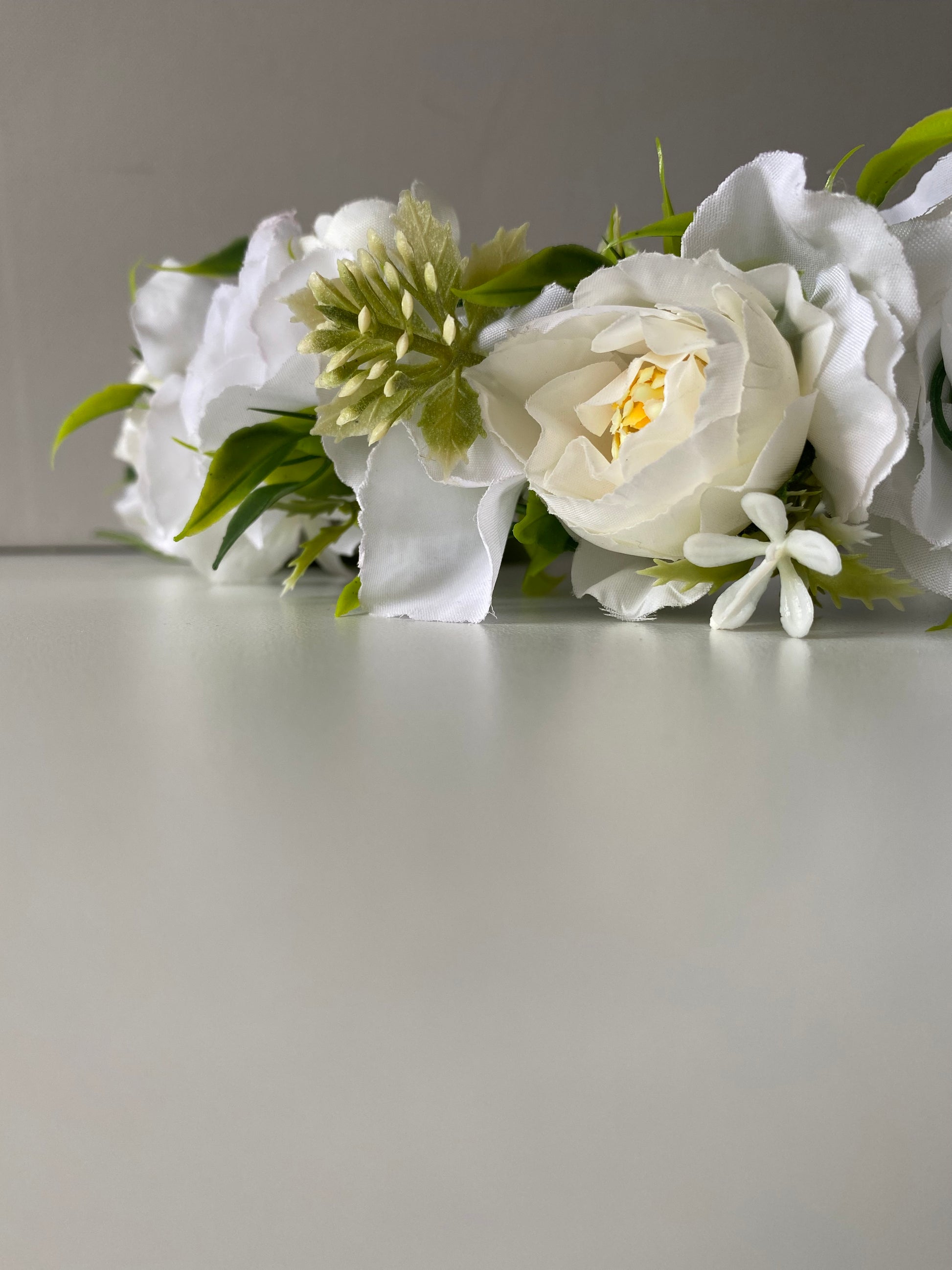 Ziedu vainadziņš balts, vidējs apjoms